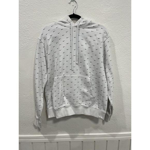 Nike Other - Vintage Nike Hoodie Size Medium- Black And White